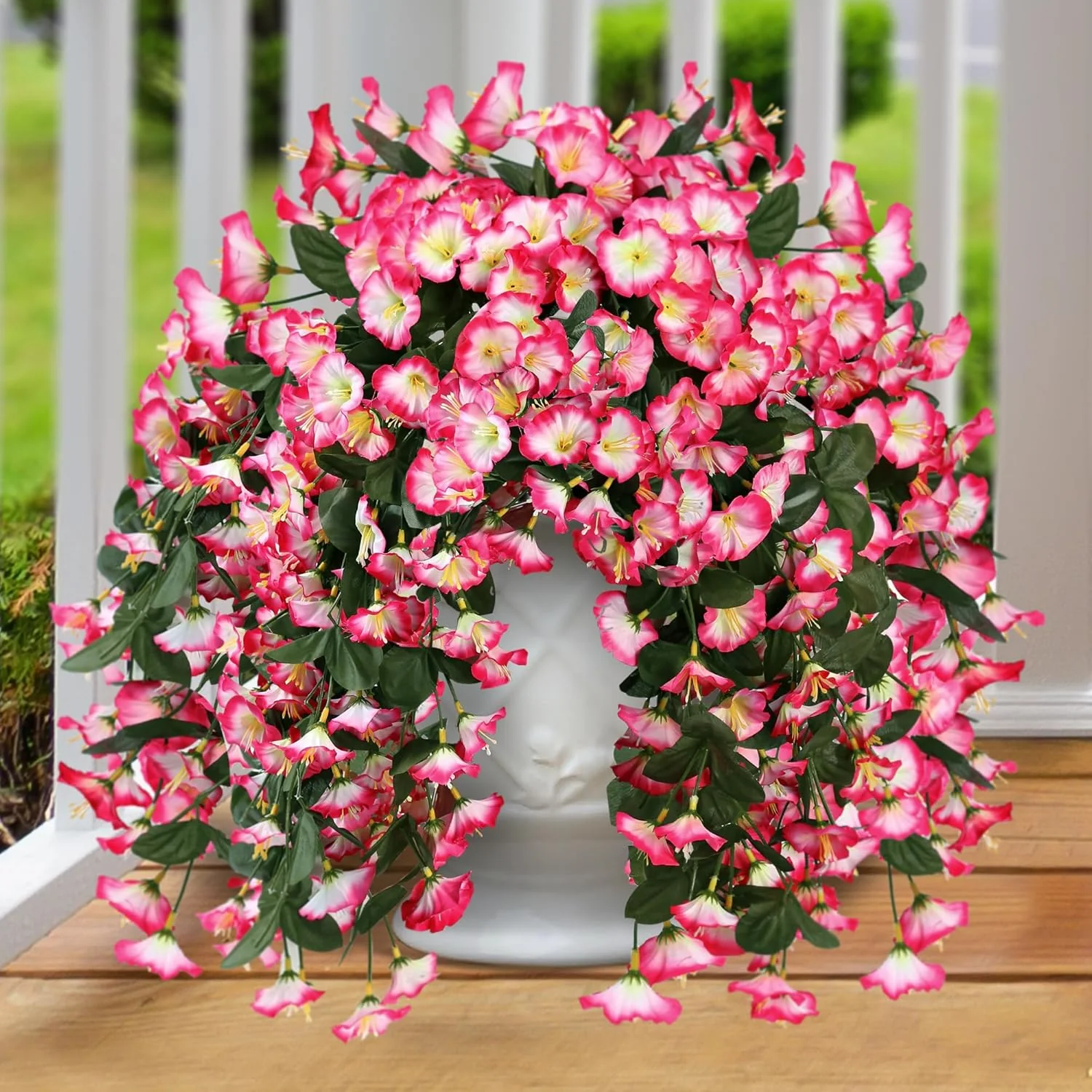 💖Im Angebot – Künstliche Hängeblumen – UV-beständig, wasserdicht, windfest - Image 9