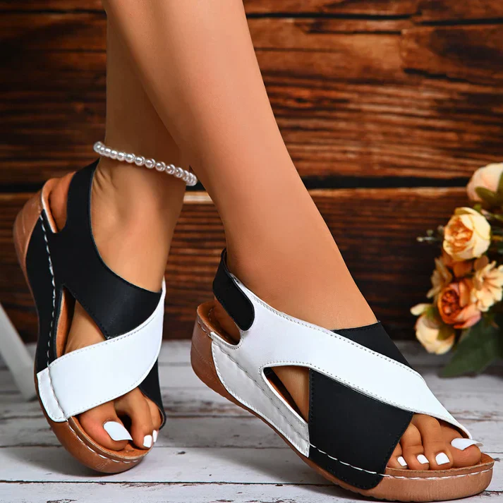 💖Superbequeme orthopädische Keilsandalen für Damen🏖️ - Image 12