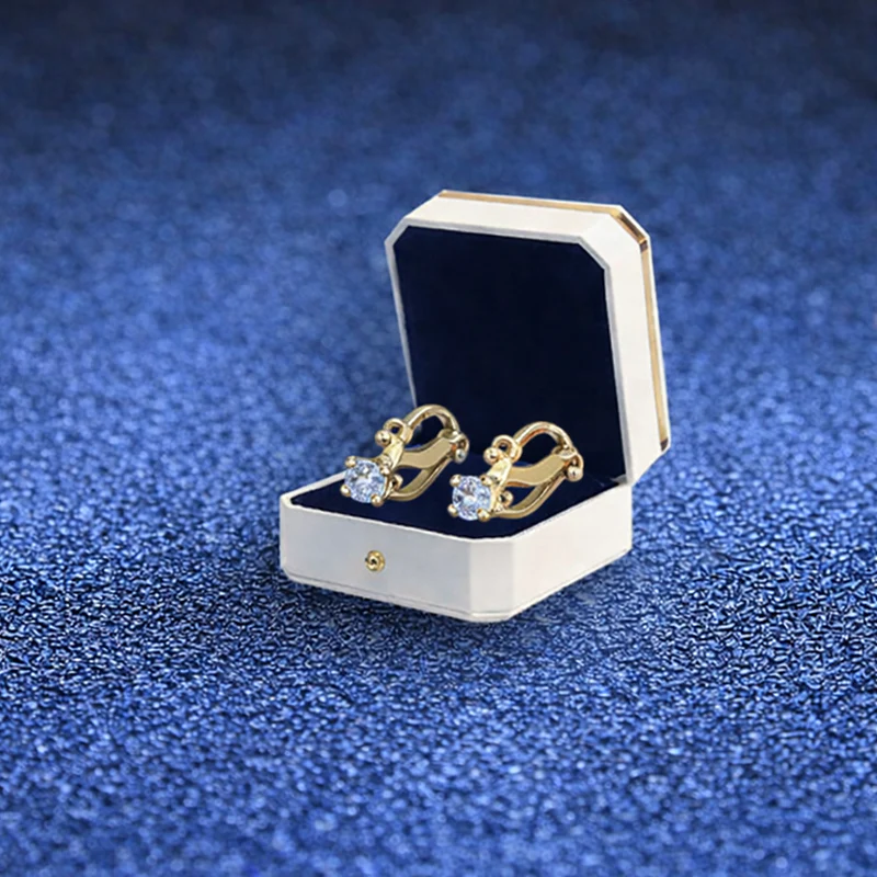🌟(🌟LETZTER TAG – 80 % RABATT + GRATISGESCHENK🌟)🌟 CZTICLE® Germanium-Ohrringe – Gold, Silber, Kupfer, Clip-On Luxus-Ohrschmuck, Kein Ohrloch - Image 2