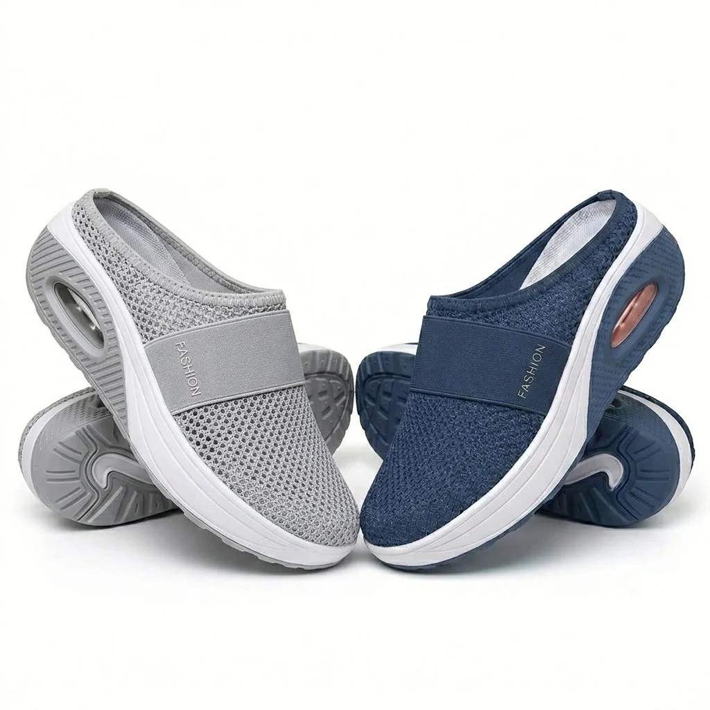 💖LETZTER TAG SALE – 80 % RABATT ✨ BQODQO® Luftpolster Slip-on Walking Schuhe mit Fußgewölbeunterstützung, für Damen - Image 10