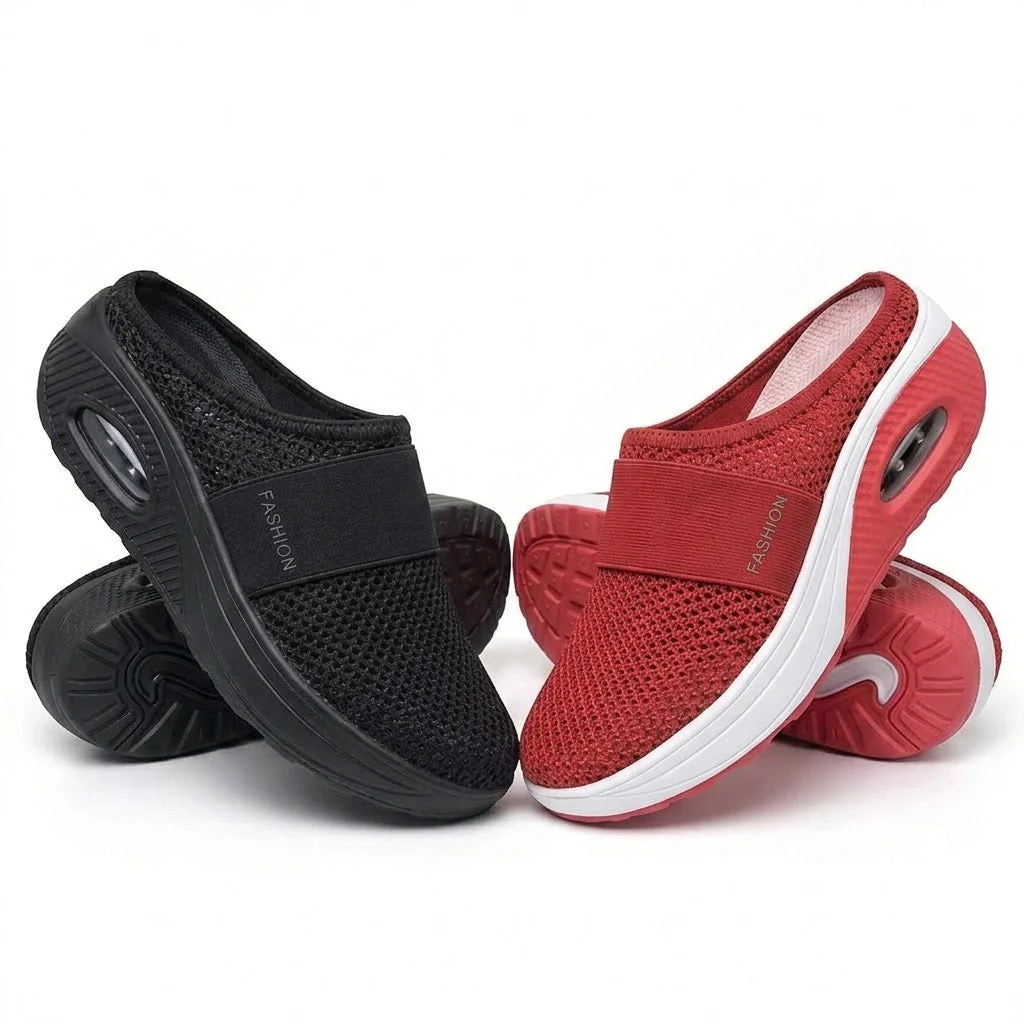 💖LETZTER TAG SALE – 80 % RABATT ✨ BQODQO® Luftpolster Slip-on Walking Schuhe mit Fußgewölbeunterstützung, für Damen - Image 11