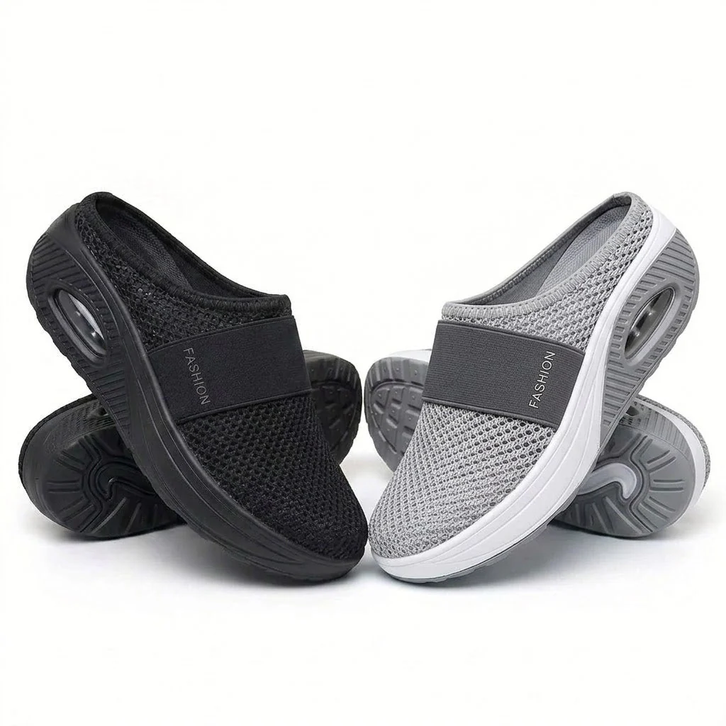 💖LETZTER TAG SALE – 80 % RABATT ✨ BQODQO® Luftpolster Slip-on Walking Schuhe mit Fußgewölbeunterstützung, für Damen - Image 12