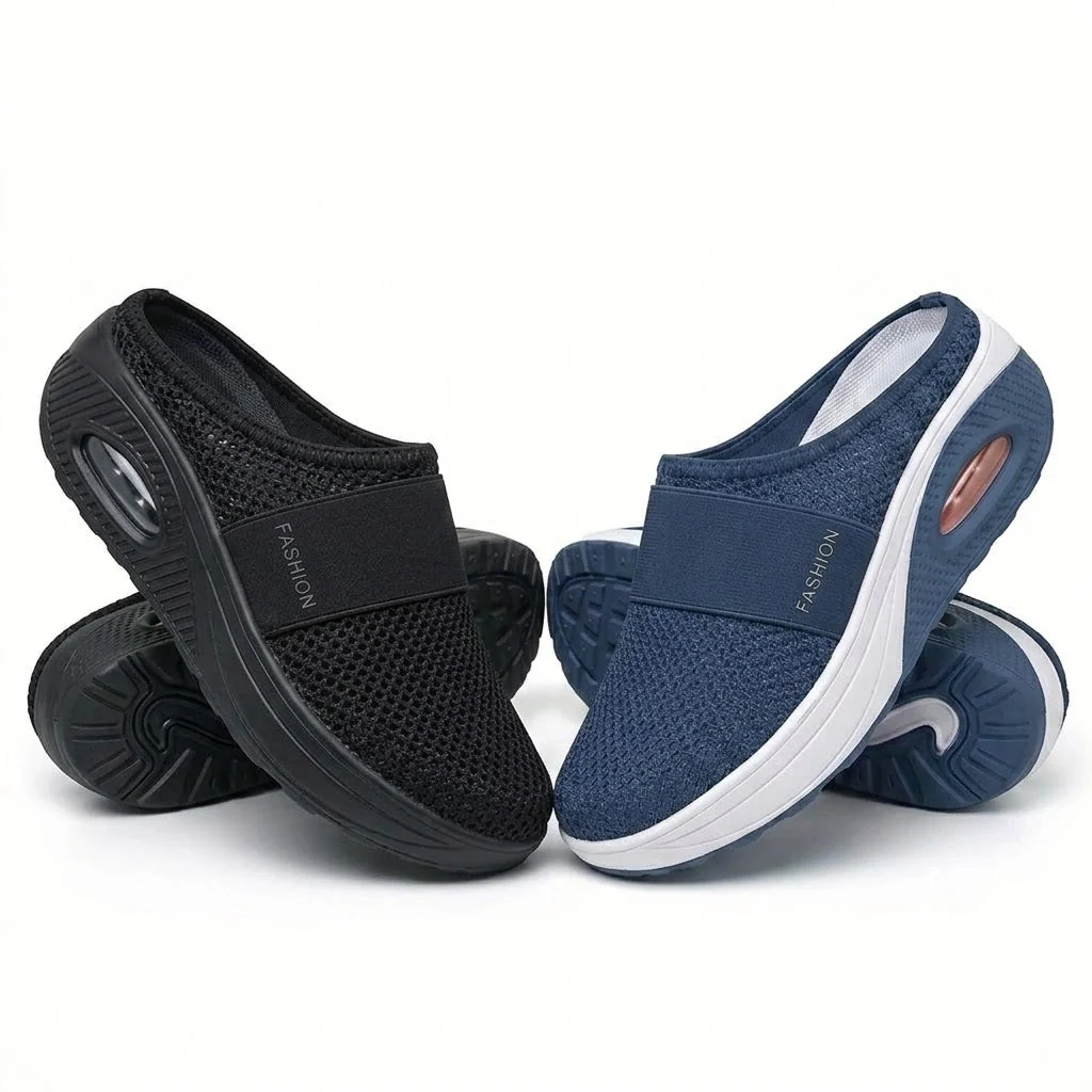 💖LETZTER TAG SALE – 80 % RABATT ✨ BQODQO® Luftpolster Slip-on Walking Schuhe mit Fußgewölbeunterstützung, für Damen - Image 8