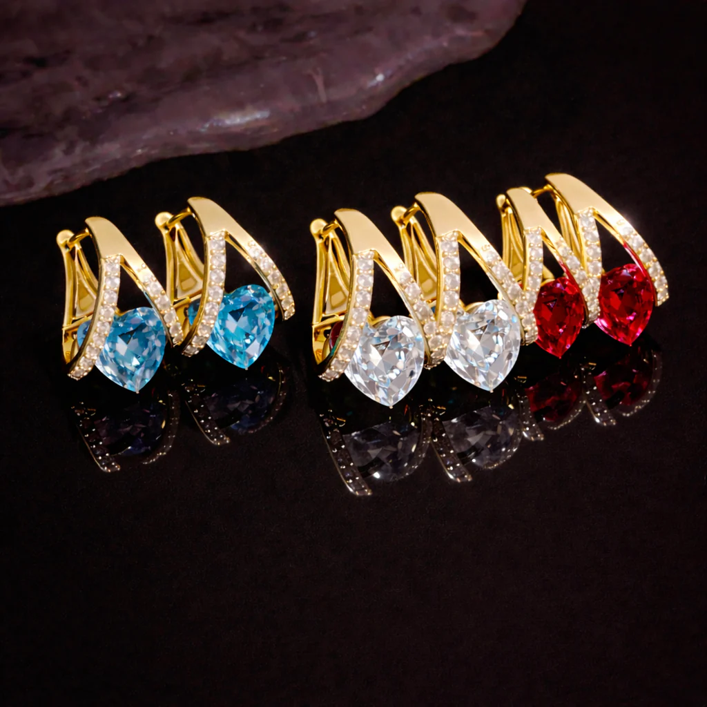 💎 LETZTER TAG SALE – 80 % RABATT💎 CZTICLE® Premium Germanium-Ohrringe 🍃 - Image 5