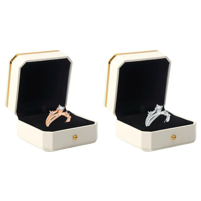 🔥 LETZTER TAG -80% 💎 CZTICLE® Lym-MagneChic-Diamantring - Image 11