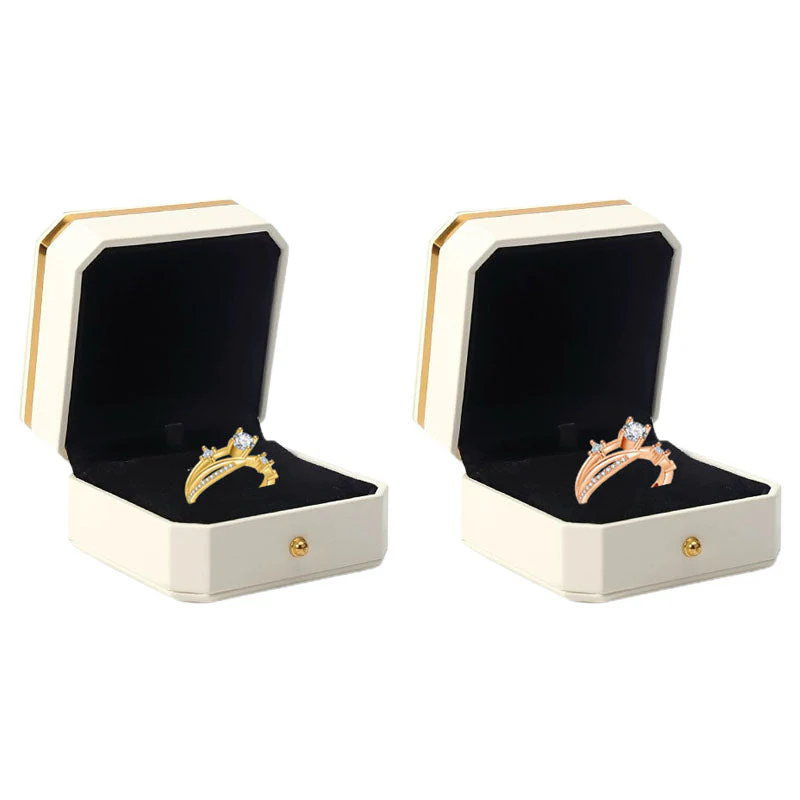 🔥 LETZTER TAG -80% 💎 CZTICLE® Lym-MagneChic-Diamantring - Image 15