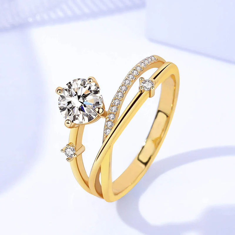🔥 LETZTER TAG -80% 💎 CZTICLE® Lym-MagneChic-Diamantring - Image 3