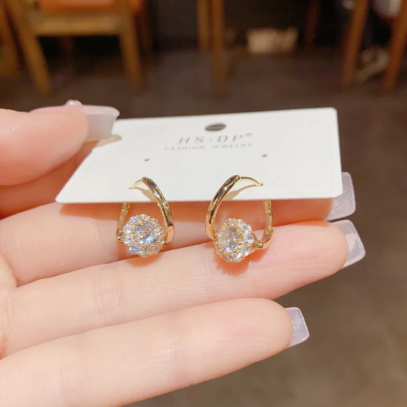 🌟🌟LETZTER TAG – 80 % RABATT + GRATISGESCHENK🌟🌟 CZTICLE® Germanium-Ohrringe – Gold, Silber, Kupfer, Clip-On Luxus-Ohrschmuck - Image 2
