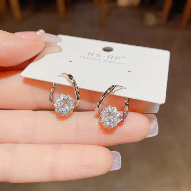 🌟🌟LETZTER TAG – 80 % RABATT + GRATISGESCHENK🌟🌟 CZTICLE® Germanium-Ohrringe – Gold, Silber, Kupfer, Clip-On Luxus-Ohrschmuck - Image 3