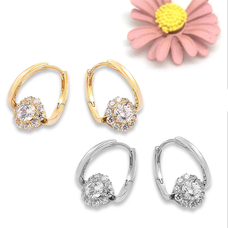 🌟🌟LETZTER TAG – 80 % RABATT + GRATISGESCHENK🌟🌟 CZTICLE® Germanium-Ohrringe – Gold, Silber, Kupfer, Clip-On Luxus-Ohrschmuck - Image 9