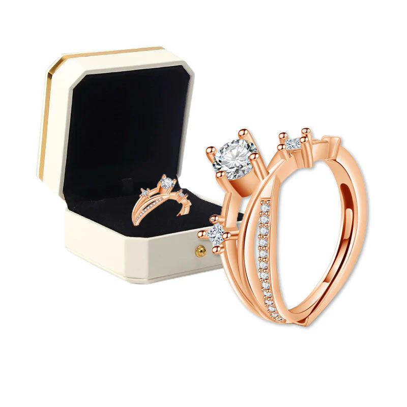 💎 LETZTER TAG -80% : 💎CZTICLE® Exklusiver Diamantring - Image 11