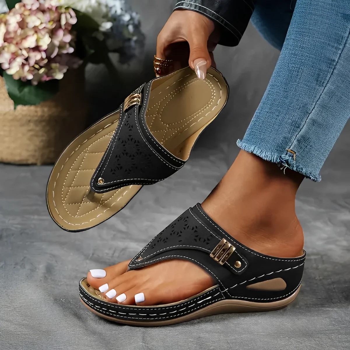 🎉Sommer-Hit-Sale 50%✨⛱️Atmungsaktive Sportsandalen aus Mesh mit rutschfester Sohle - Image 10