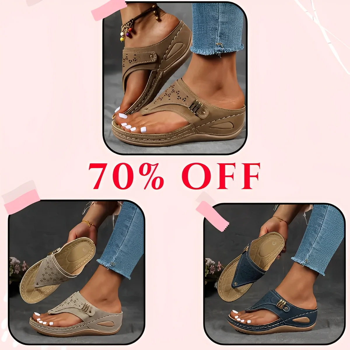 🎉Sommer-Hit-Sale 50%✨⛱️Atmungsaktive Sportsandalen aus Mesh mit rutschfester Sohle - Image 9